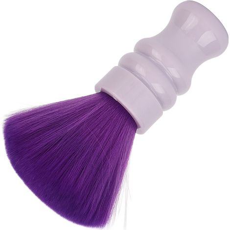 Pinceau à poussière professionnel pour barbier, manche ergonomique en ABS, accessoire de nettoyage pour salon de coiffure (1/5)