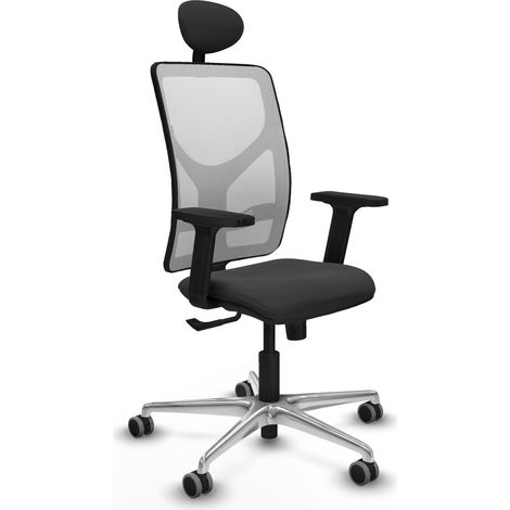 Ergonomischer Stuhl piqueras y crespo Motilla dunkelgrau Kunstleder (1/2)