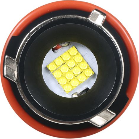 Lampadina per luci di posizione Angel Eyes Halo Ring 40W/pz 16SMD bianca di ricambio per BMW E39 E53 E60