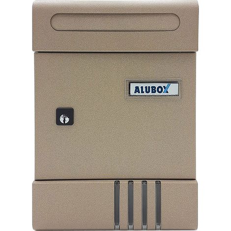 CASSETTA POSTALE SERIE 'SE'    verniciato sabbia  - ALUBOX