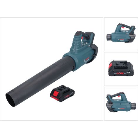 Bosch GBL 18V-750 Professional Souffleur sans fil 18 V BITURBO Brushless + 1x batterie ProCORE 4,0 Ah - sans chargeur