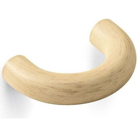 Maniglia curva ad in casso effetto alluminio 41x9x25mm - 067 Rainbow (1/4)