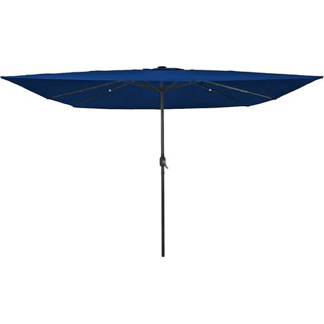 Garten-Sonnenschirm Azurblau 295 x 295 x 245 cm