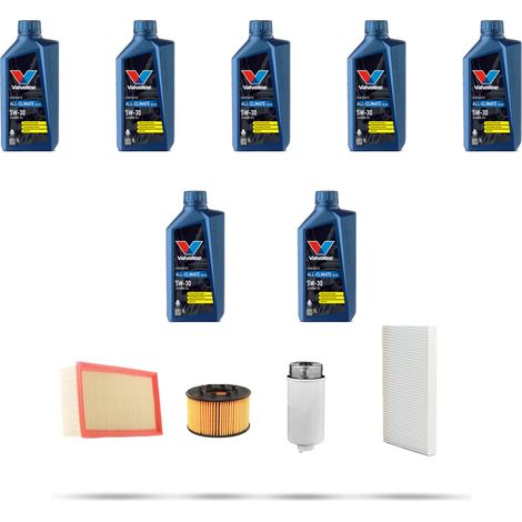 Kit tagliando 4 FILTRI e 7L OLIO compatibile con Ford Transit 2000 2.0 TurboDiesel TDE-TDCi 92kw dal 2002 (1/5)