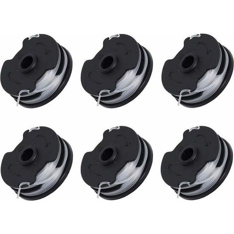 Lot de 6 bobines de rechange pour débroussailleuse sans fil Parkside PRTA 20-Li C3 IAN351753 (1/5)