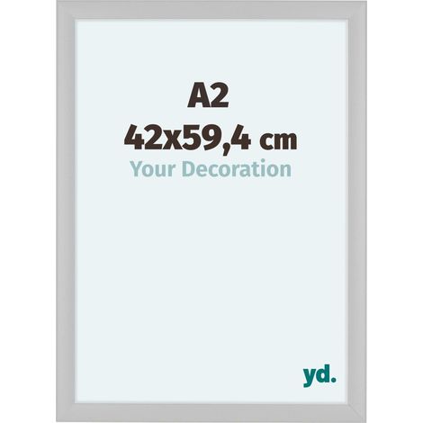yd. - Cadre photo A2 42x59.4 - Blanc Mat - MDF - Como (1/5)