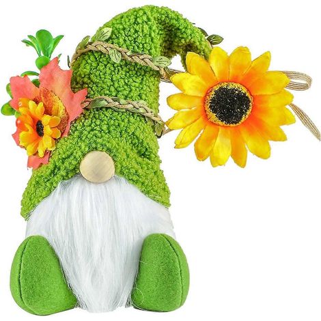 Sonnenblumen-Gnom-Plüschtier, Sonnenblumen-Frühlings-Sommer-Gnome A--