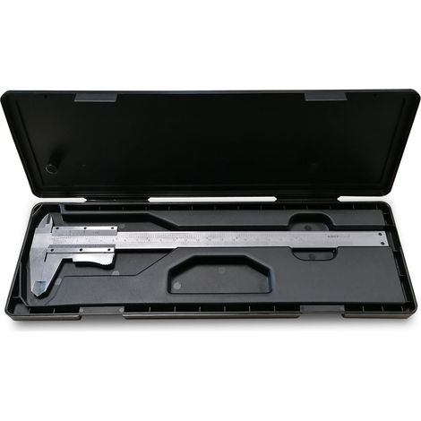 Piede a coulisse in acciaio inox da 200 mm con vernier di precisione 1/20Â°