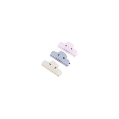 Aufbewahrungsclips für Lebensmittel – 15er-Pack (3 Farben × 5 Stück), perfekter Verschluss-lsw - Crezuo (1/4)