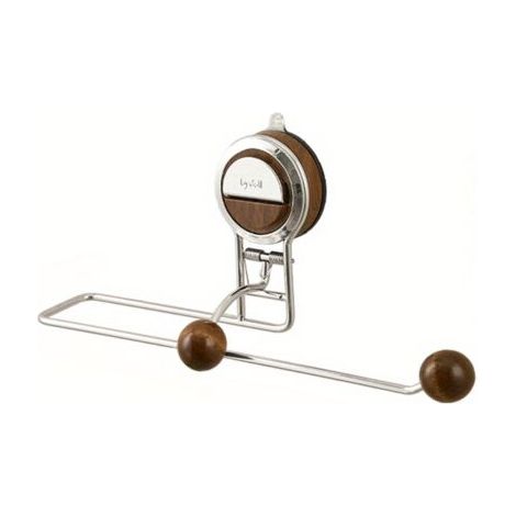 Support à papier de cuisine à ventouse – Porte-essuie-tout réutilisable, sans perçage, rangement innovant pour maison et cuisine (1/5)