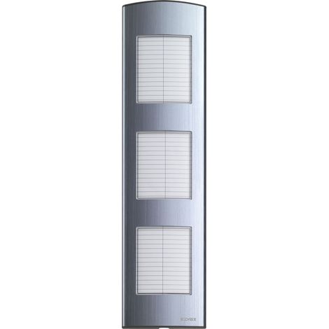 VIMAR - 133N Placa suplementaria de aluminio 3M de 3 señales