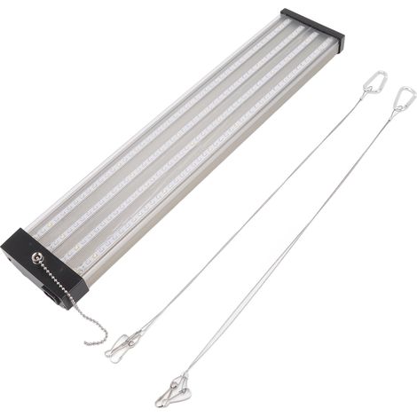 Lampe de croissance LED à spectre complet professionnelle 192 LED pour plantes d'intérieur (prise UE, 100-277 V) (1/5)