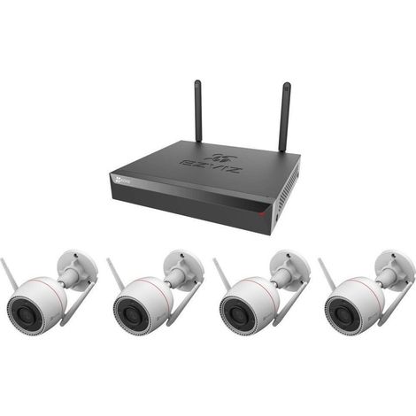 Kit de videovigilancia ezviz h3c 2K Wi-Fi alta definición