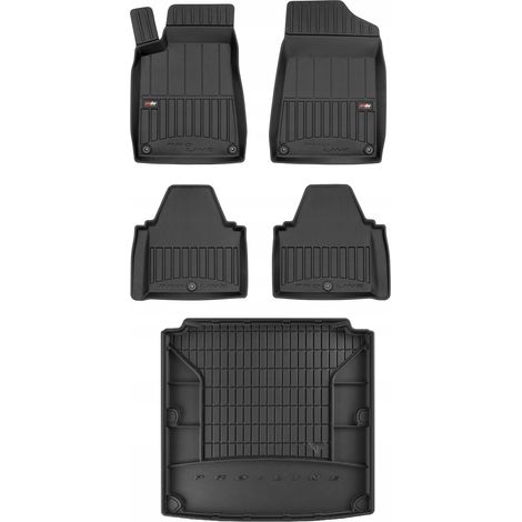 SET tapis caoutchouc 3D Peugeot 607 Berline 1999-2010 (1/5)