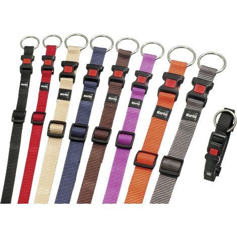 Karlie - ART SPORTIV PLUS Halsband verstellbar - Rot 40mm 55-75cm