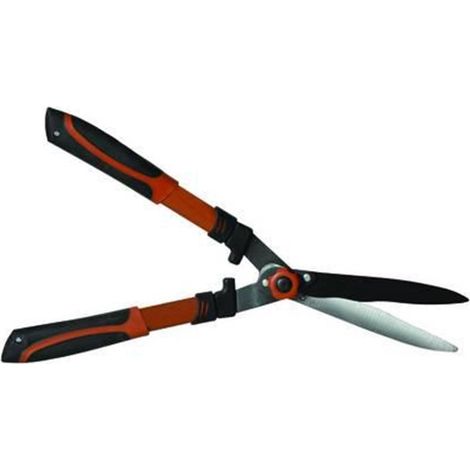 Forbice per siepi lame ondulate cm 20 manici alluminio rivestiti ferr 155267 (1/2)