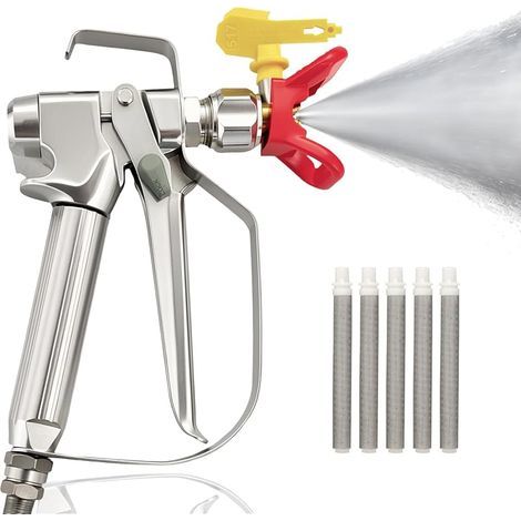Pistolet à peinture haute pression Airless 3600 PSI (1/5)