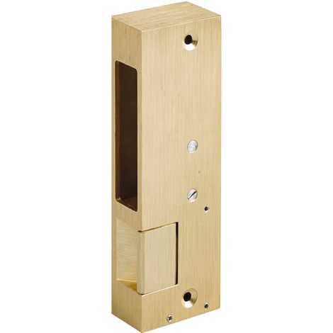 Gache électrique en applique 12V serrure verticale contact stationnaire 158 mm gauche Beugnot 5 (1/5)