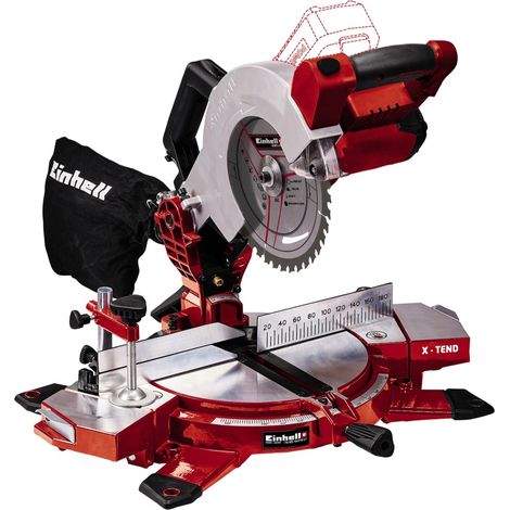 [JAMAIS UTILISÉ] Einhell Scie à onglet sans fil TE-MS 18/210 Li - Solo (sans batterie ni chargeur) (1/5)