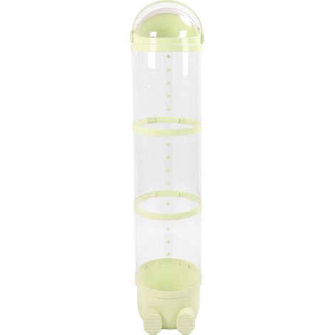 Tube rangement peluches 130cm grande capacité transparent – Présentoir jouets peluche seau organisateur salle de jeu chambre vert (1/5)
