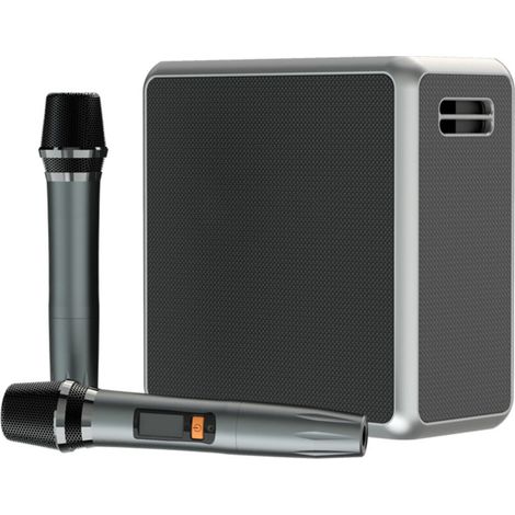 KING MAX 140W Portable Wireless Speaker, with Two Microphones, BT5.2 Technology, IPX5 Waterproof, TWS Stereo Series, HiFi Sound, USB AUX Input, TF Card Slot, for Parties (1/5)
