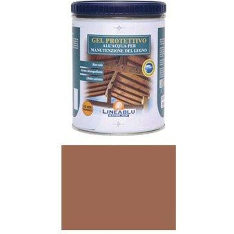 IMPREGNANTE GEL ACQUA LINEABLU SAYERLACK - HG6034 NOCE ML 750 - 1 pezzo