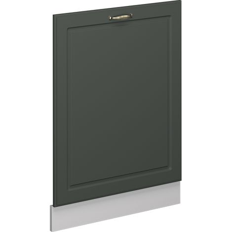 Façade de lave-vaisselle Fame-Line, Vert Or Campagne, 60cm sans PT, Vicco
