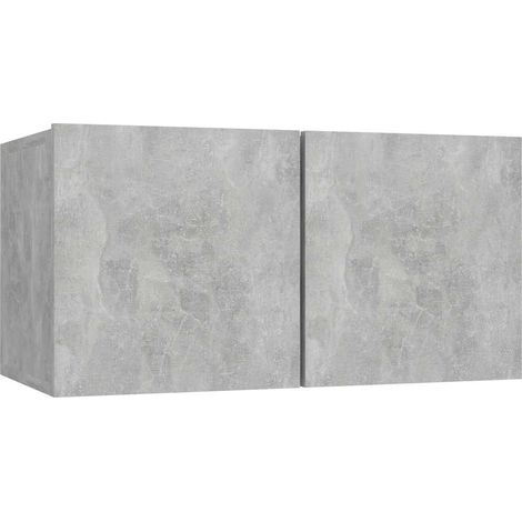Maison Exclusive - TV-Hängeschrank Betongrau 60x30x30 cm