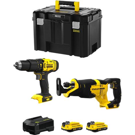 STANLEY FatMax Kit SVK208 (SFMCD711 + SFMCS300 + 2 x 2,0 Ah + Cargador + TSTAK VI) (1/5)