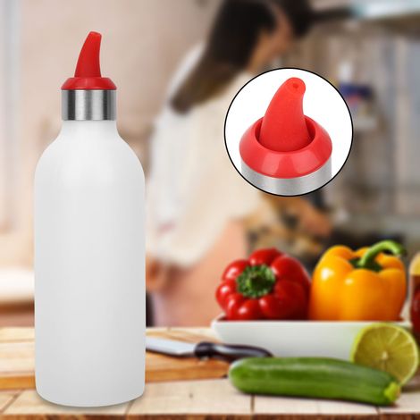 Bouteilles souples pour confiture, pots de sauce tomate, bocaux à salade, pots de condiments (1/4)