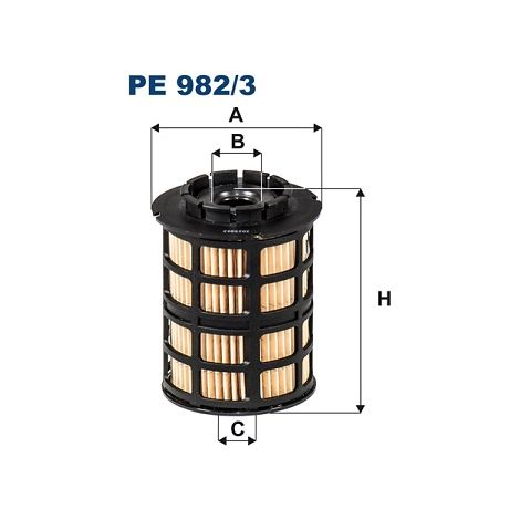 Filtro carburante PE982/3