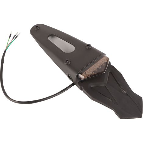 Motorrad-Rücklicht/Bremsleuchte mit 12 LEDs, passend für Suzuki KL250, RMZ250, DRZ50 und DRZ125, Schwarz (1/5)