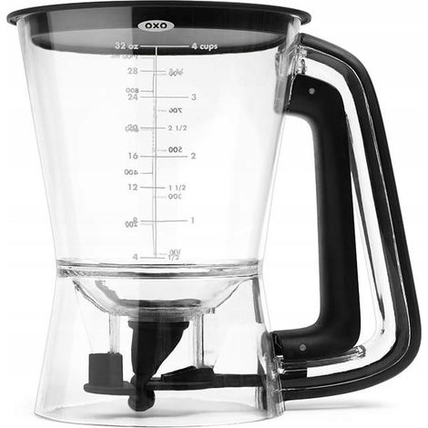 Dispensador de masa Oxo Good Grips negro 1 litro plástico (1/3)