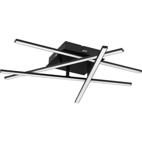 LED plafonnier Lasana 3, lampe murale 3 flammes, lampe de plafond en (1/5)