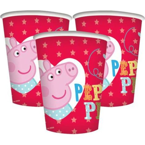 Cf.6 Bicchieri Peppa Pig Pp-0480238 X1