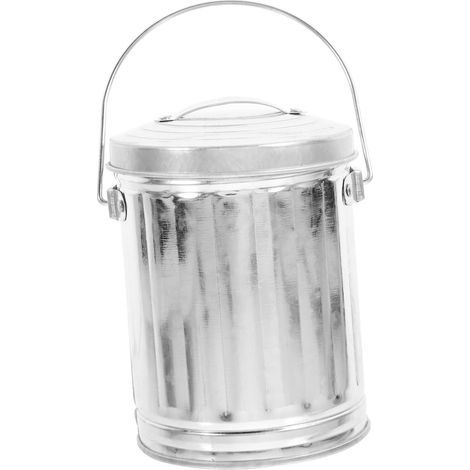 Poubelle De Bureau Petite Avec Couvercle Pour Déchets Pot à Crayons Et Corbeille Compacte Pour Table De Cuisine (1/5)