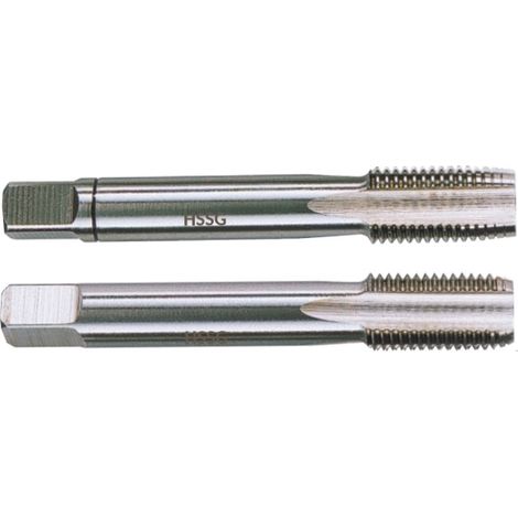 Serie 2 Maschi maschio a mano HSS RETTIFICATI KRINO Passo Fine Filetto Metrico M22 x 1,5 (1/2)