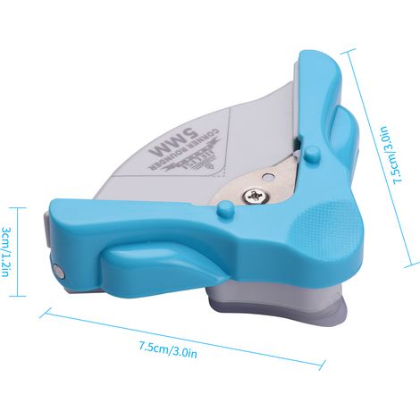 JIELISI – coupe-bordure d'angle Portable R5, 5mm, pour cartes, photos, invitations, pochettes de plastification (1/5)