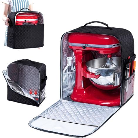 Housse anti-poussière pour mixeur vertical, sac de rangement pour mixeur avec poche, convient pour 6 à 8 litres. (1/5)