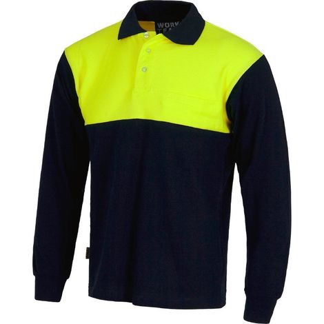 Polo con Alta Visibilidad en la parte superior WORKTEAM C3842