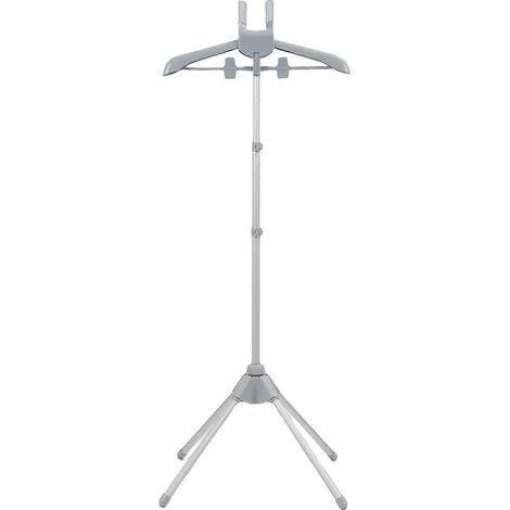 Support de repassage pliable, portant à vêtements réglable en hauteur, séchoir à linge portable pour maison et voyage, robuste et pratique (1/5)