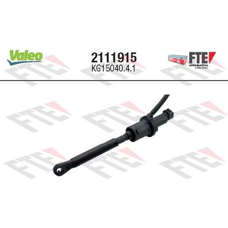 Cylindre émetteur, embrayage Valeo 2111915 CITROËN 218249 9653580680