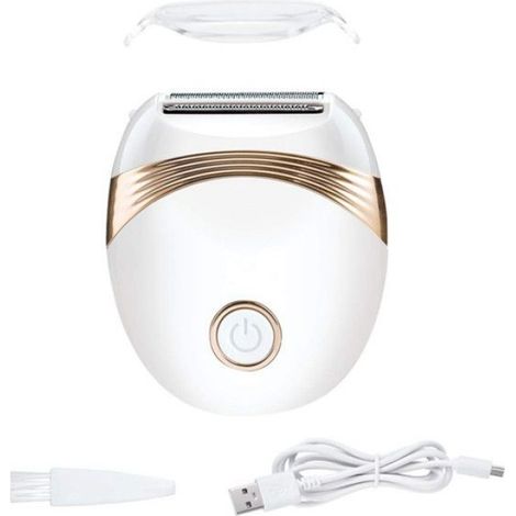 Rasoir Électrique Femme - 3 En 1 Tondeuse Corps - Usage Humide Et Sec - Rechargeable Usb - Sans Fil (1/5)