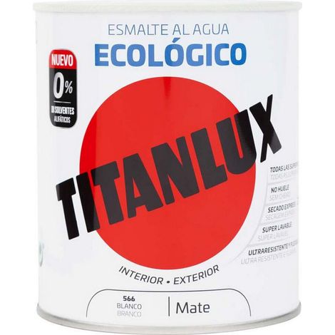 Smalto acrilico Titanlux 02t056614 Ecologico 250 ml Bianco Mat (1/4)