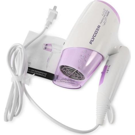 Sèche-cheveux FLYCO FH6222 - Fonction Anion - Violet (1/4)
