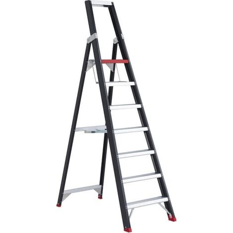 Escalera tipo tijera de seguridad ascenso por un lado 7