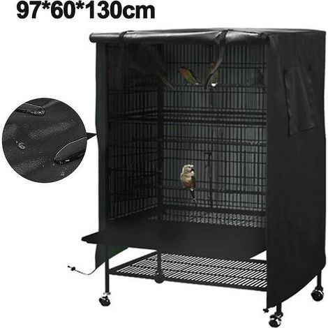 Green Mobility – Housse de nuit pour grande cage à perroquet – Coupe-vent et anti-poussière (1/5)