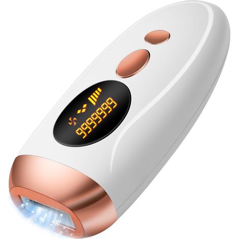 IPL Pulsed Light Hair Remover, 999,999 Flashes, 5 Energy Levels, Laser Hair Removal for Women/Men, Electric Hair Removal for Face, Body, Bikini, Armpits