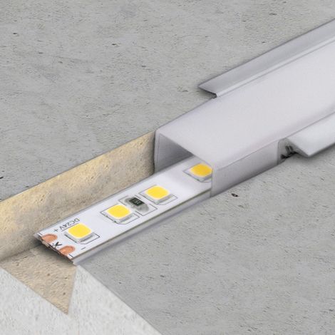 IluminaShop - Perfil de Aluminio SubAqua IP65 2 metros (1/3)