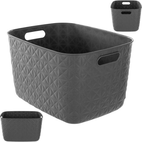 Scatola contenitore cestino organizer scatola organizzativa Curver Softex 19L (1/5)